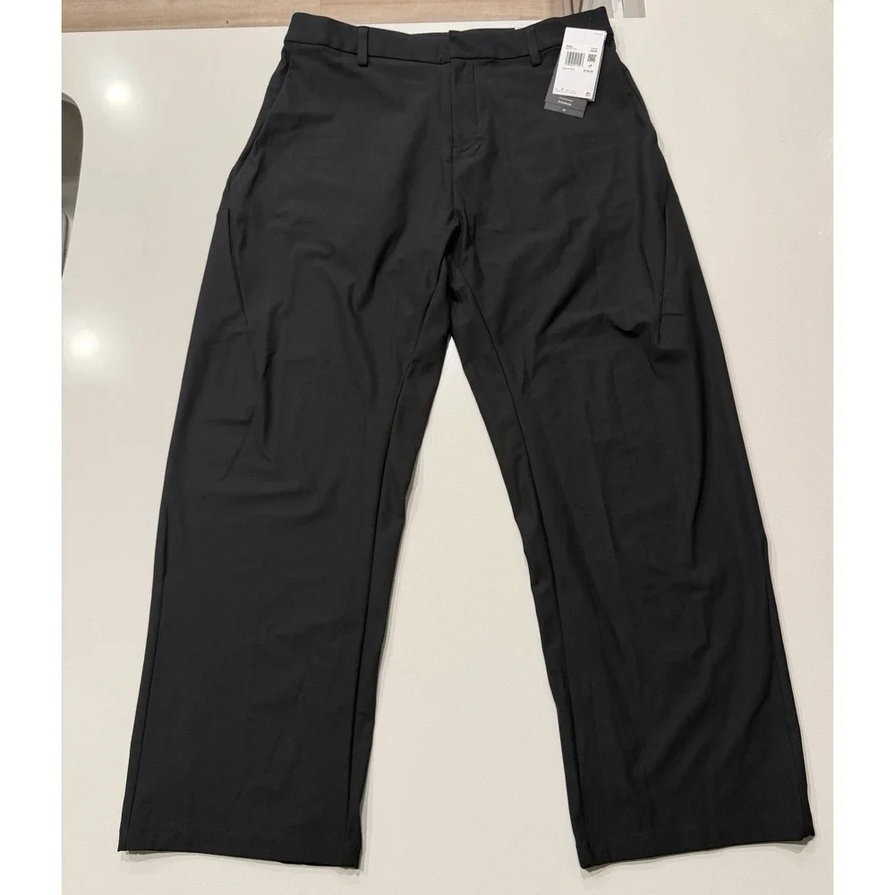 Nike 24.7 PerfectStretch Dri-FIT UV Utility Pants Black HV0377-010 34x32 NWT